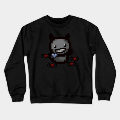 Dark Buddy Crewneck Sweatshirt Official The Binding Of Issac Merch