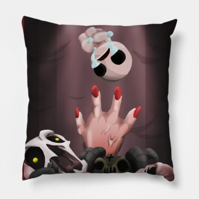 Binding Of Isaac Minimalist Throw Pillow Official The Binding Of Issac Merch