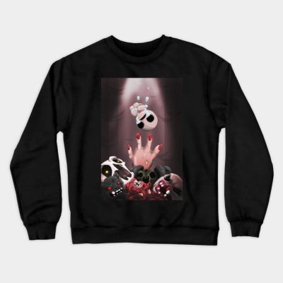 Binding Of Isaac Minimalist Crewneck Sweatshirt Official The Binding Of Issac Merch