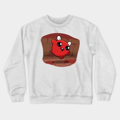 Baby Plum Crewneck Sweatshirt Official The Binding Of Issac Merch