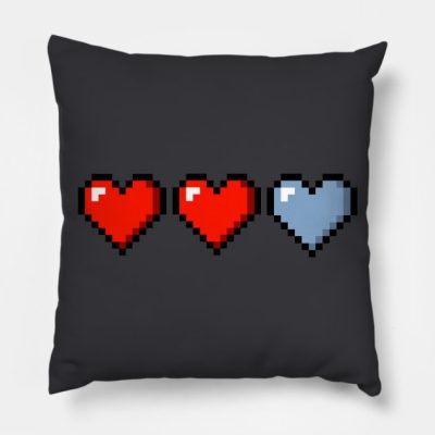 The Binding Of Isaac Hearts Throw Pillow Official The Binding Of Issac Merch