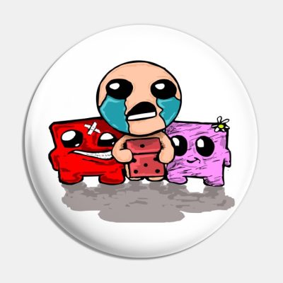 Isaac And The Lovers Pin Official The Binding Of Issac Merch