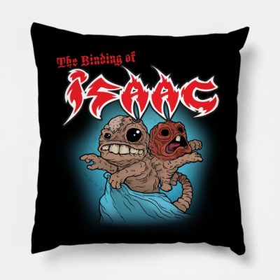 Bonded By Faith Throw Pillow Official The Binding Of Issac Merch