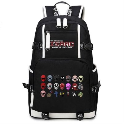 The Binding of Isaac School Backpack Bags Laptop Shoulder School Travel Bags Teenagers Rucksack Gift 12 - The Binding Of Issac Shop