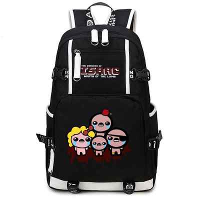 The Binding of Isaac School Backpack Bags Laptop Shoulder School Travel Bags Teenagers Rucksack Gift 13 - The Binding Of Issac Shop