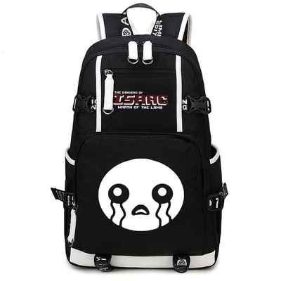 The Binding of Isaac School Backpack Bags Laptop Shoulder School Travel Bags Teenagers Rucksack Gift 14 - The Binding Of Issac Shop