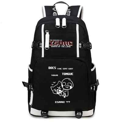 The Binding of Isaac School Backpack Bags Laptop Shoulder School Travel Bags Teenagers Rucksack Gift 15 - The Binding Of Issac Shop