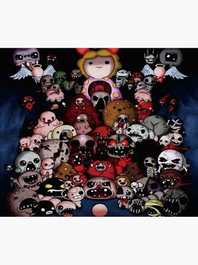 Tboi Crew Tapestry Official The Binding Of Issac Merch