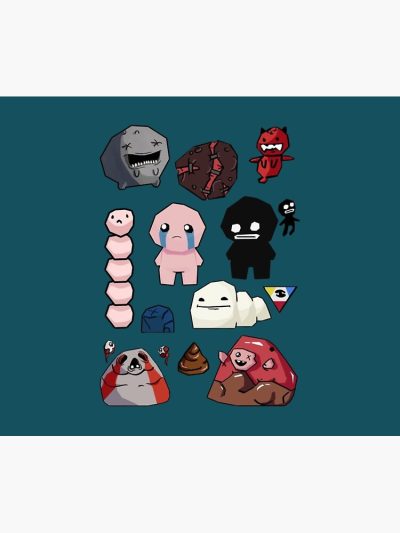 Funny The Binding Of Isaac Design Tapestry Official The Binding Of Issac Merch