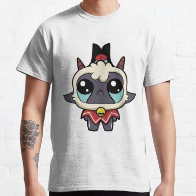 Cult Of The Lamb Isaac Transformation Sticker T-Shirt Official The Binding Of Issac Merch