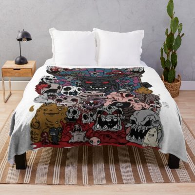 Tboi Team Throw Blanket Official The Binding Of Issac Merch