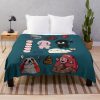 Funny The Binding Of Isaac Design Throw Blanket Official The Binding Of Issac Merch