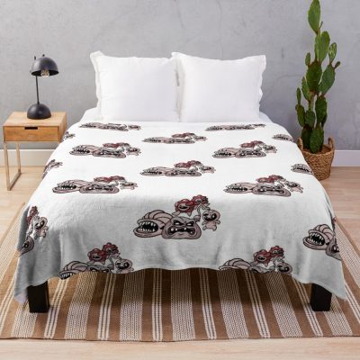 Funny The Binding Of Isaac Design Throw Blanket Official The Binding Of Issac Merch