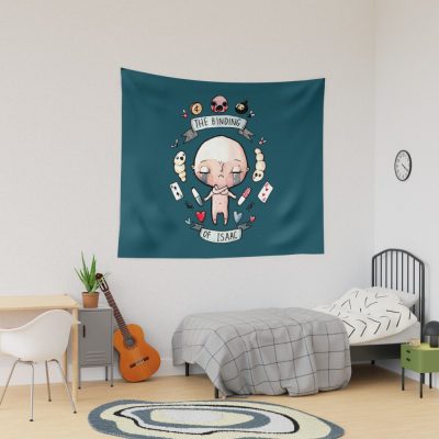 Funny The Binding Of Isaac Design Tapestry Official The Binding Of Issac Merch