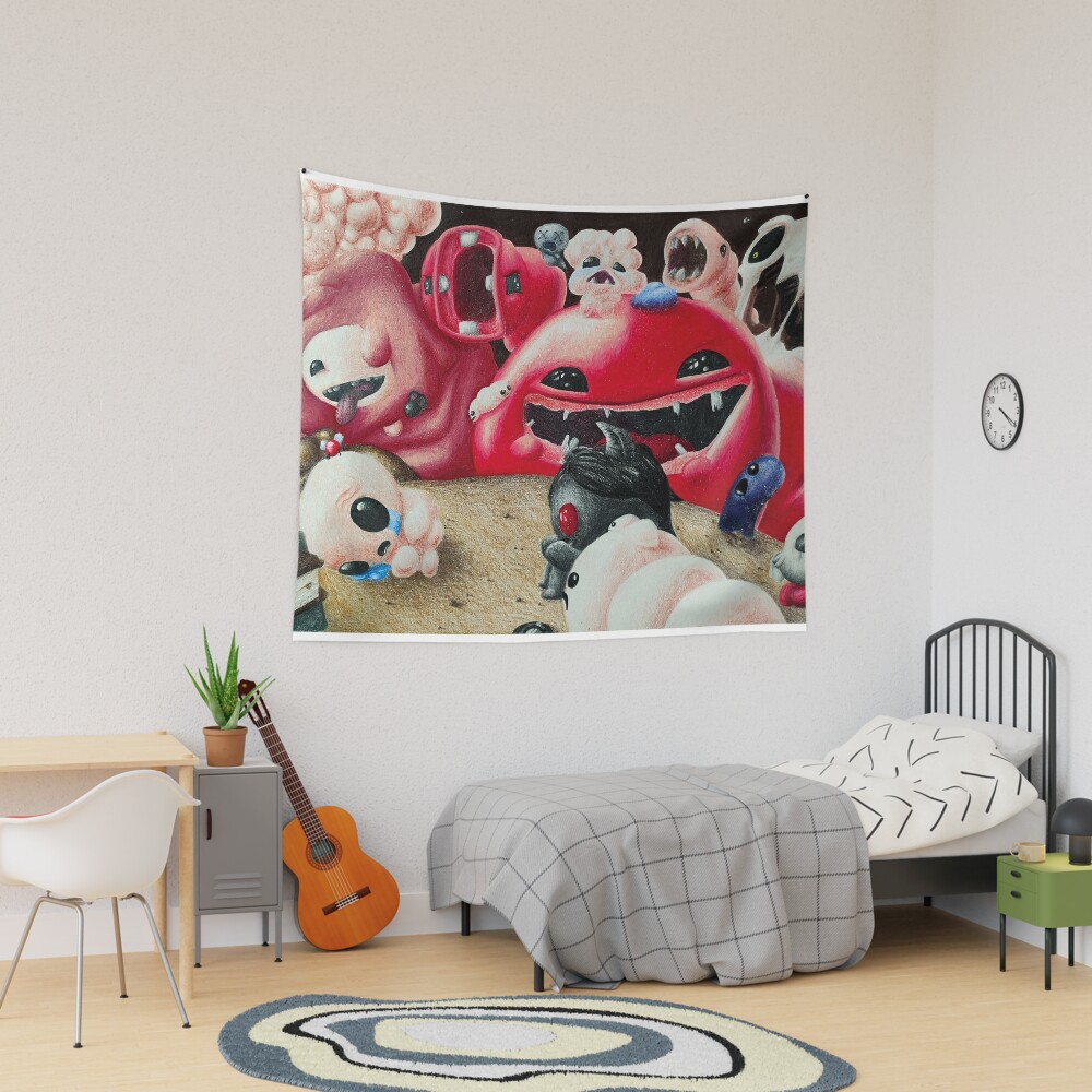 Fan Art “The Binding Of Isaac” Tapestry