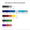 tank top color chart - The Binding Of Issac Shop