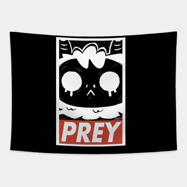 The Binding Of Isaac Lamb Prey Tapestry