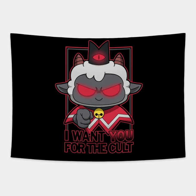 The Binding Of Isaac Uncle Lamb Tapestry